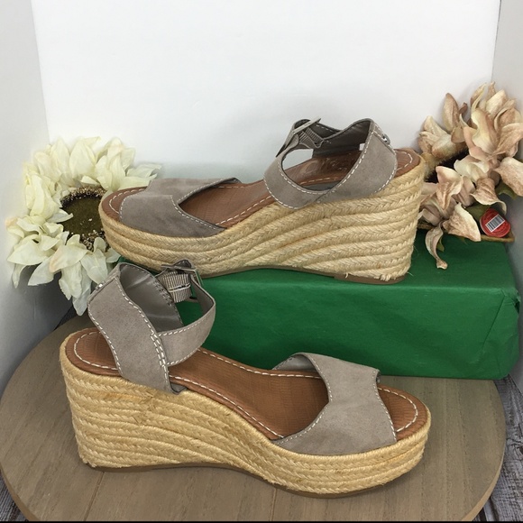 Circus by Sam Edelman Delilah Espadrille Wedge Sandal US/7M Putty - Picture 4 of 16